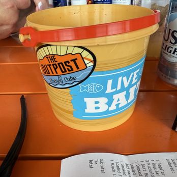 The Outpost at Cheney Lake - The bait bucket - American Near Me - Cheney, Kansas The Outpost at Cheney Lake - The bait bucket - American Near Me - Cheney, Kansas