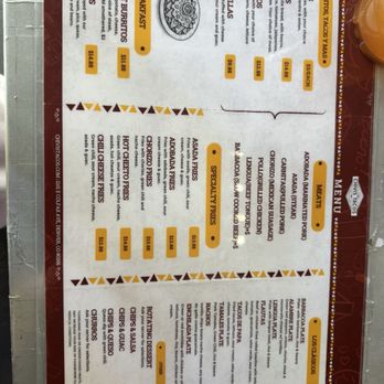 Chivis Tacos - Menu - Tacos Near Me - Denver, Colorado
