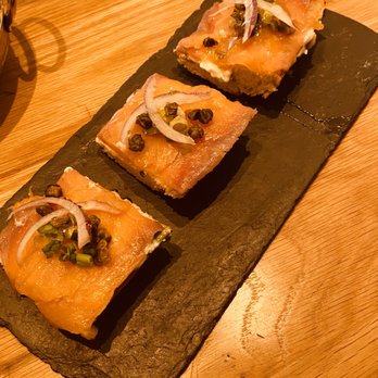 Bulla Gastrobar - Salmon yummy - Spanish Near Me - Plano, Texas
