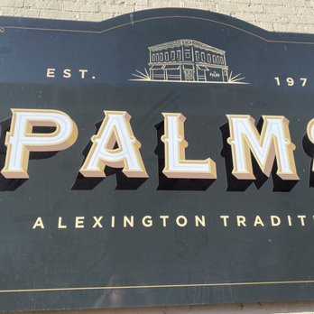 The Palms - Sign - New American Near Me - Lexington, Virginia The Palms - Sign - New American Near Me - Lexington, Virginia