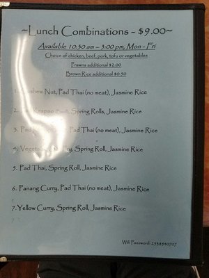 Menu photo 5 Ting Tong Thai Cafe - Kent Kent, WA
