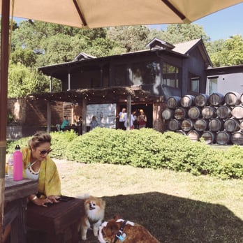 Scribe Winery - They are dog friendly here! A+ for that. - Wineries Near Me - Sonoma, California