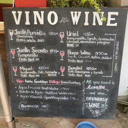 Adobe Food Truck - Wine menu!