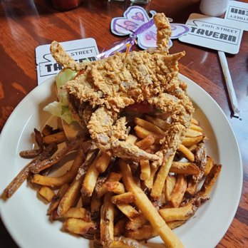 29th Street Tavern - Soft Shell Crab Sandwich with Fries - Bars Near Me - Baltimore, Maryland 29th Street Tavern - Soft Shell Crab Sandwich with Fries - Bars Near Me - Baltimore, Maryland