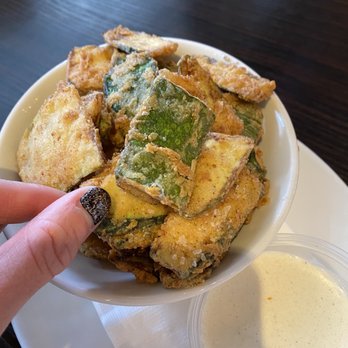 Olive Pit Grill - Brea - Fried Zucchini: It's addicting! - Greek Near Me - Brea, California Olive Pit Grill - Brea - Fried Zucchini: It's addicting! - Greek Near Me - Brea, California