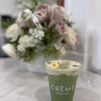 Crème Coffee - Banana Matcha - Coffee & Tea Near Me - Sacramento, California Crème Coffee - Banana Matcha - Coffee & Tea Near Me - Sacramento, California