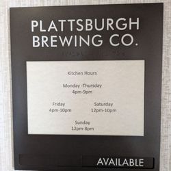 Plattsburgh Brewing - Plattsburgh Brewing
