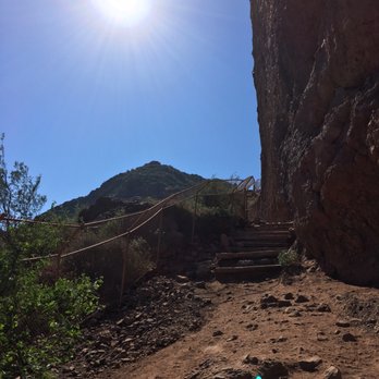 Camelback Mountain - The trail is really well maintained and even has stairs and poles to help you get up. - Parks Near Me - Phoenix, Arizona