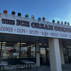 The ice cream corner