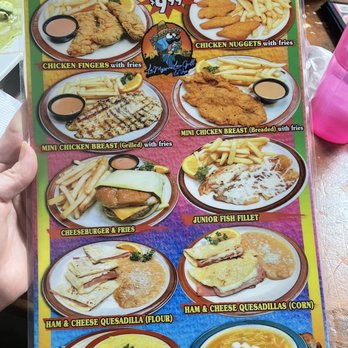 La Mojarra Loca - Kids menu Menu June 2023 - Mexican Near Me - Las Vegas, Nevada
