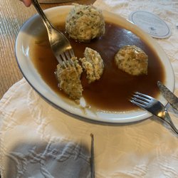 Hotel zur Post - Kindermenü - Knödel mit Soße
