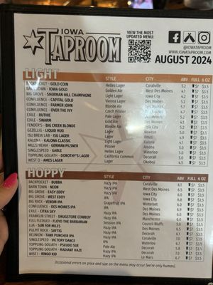 Menu photo 6 Iowa Taproom Des Moines, IA Menu photo 6 Iowa Taproom Des Moines, IA