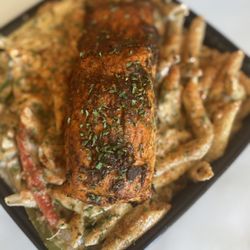 Southern Komfort Kitchens Catering - Salmon Alfredo