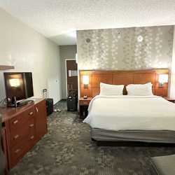 Courtyard by Marriott Raleigh Cary - King Bedroom with Sofa Bed