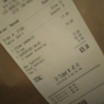 Caffe Concerto - Receipt - Pizza Near Me - Los Angeles, California Caffe Concerto - Receipt - Pizza Near Me - Los Angeles, California