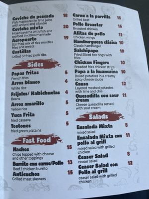 Menu photo 3 Mi Peru Bergenfield, NJ