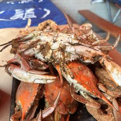 Bethesda Crab House - Large Crabs The Shrimp was all gone before I remembered to take a picture