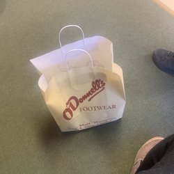 O'Donnell Shoe Shop - Got me self hand/ stitched British Loake shoes. Thankfully there's decent wares in a world of crap