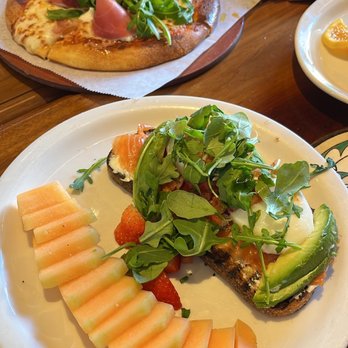 Urth Caffé - Orange - Eggs Salmone and Pizza Catona** - Coffee & Tea Near Me - Orange, California Urth Caffé - Orange - Eggs Salmone and Pizza Catona** - Coffee & Tea Near Me - Orange, California