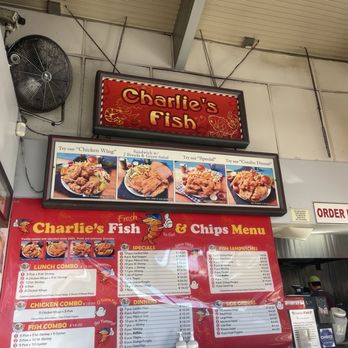 Charlie's Fish & Chips - Menu - Soul Food Near Me - Los Angeles, California