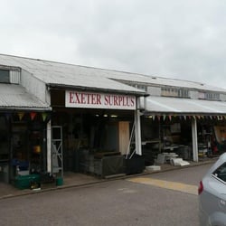 Exeter Surplus - Front of the store (store is actually very wide).  A little hard to find as it is in a bit of an alleyway.