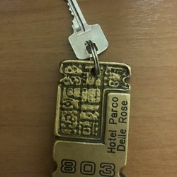 Hotel Parco Delle Rose - Key to room door