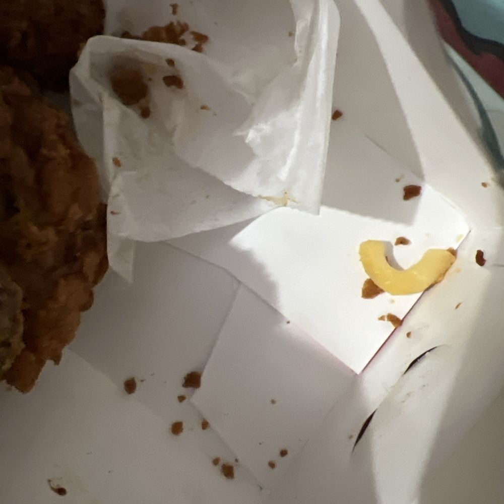 KFC - congealed mac and cheese to box - Fast Food Near Me - Canton, Connecticut KFC - congealed mac and cheese to box - Fast Food Near Me - Canton, Connecticut