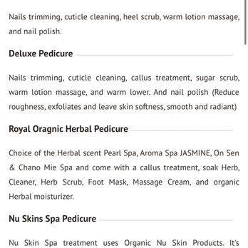 Nice Nails - Pedicure info that was not done ! - Nail Salons Near Me - Oxnard, California
