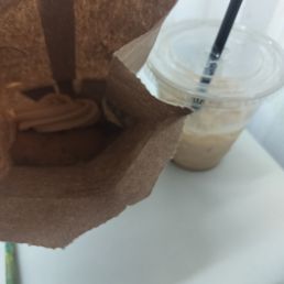 Pumpkin cookie and pumpkin chai