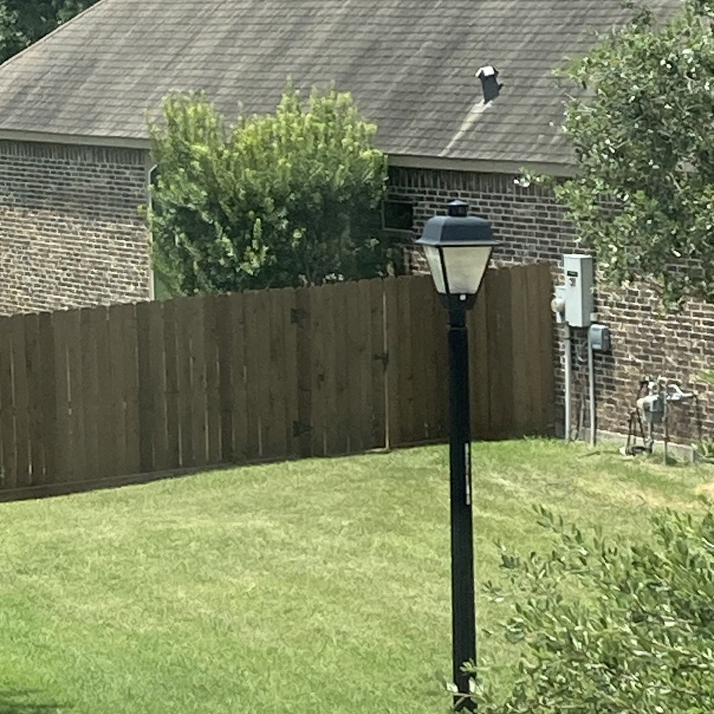 This is the properly stained fence of a neighbor which I requested verbally and in writing that MGAG match. This is the properly stained fence of a neighbor which I requested verbally and in writing that MGAG match.