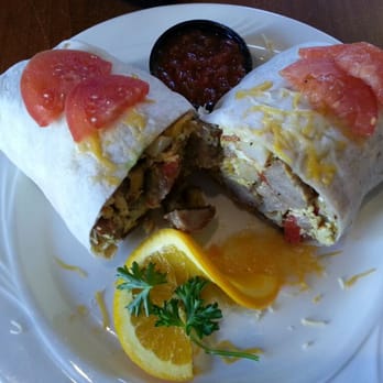 Jantz Cafe & Bakery - Sausage breakfast burrito. - Bakeries Near Me - Merced, California