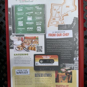 The Friendly Toast - Menu - Bars Near Me - Boston, Massachusetts The Friendly Toast - Menu - Bars Near Me - Boston, Massachusetts