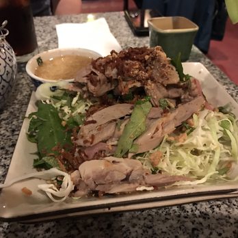 Tamarind Tree Restaurant - Duck salad on the side of your noodle order - Vietnamese Near Me - Seattle, Washington Tamarind Tree Restaurant - Duck salad on the side of your noodle order - Vietnamese Near Me - Seattle, Washington
