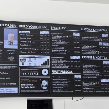 Boba Guys - Menu - Bubble Tea Near Me - Los Altos, California
