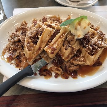 Turning Point - The salted caramel waffles, SO GOOD ! - American Near Me - Warrington, Pennsylvania Turning Point - The salted caramel waffles, SO GOOD ! - American Near Me - Warrington, Pennsylvania