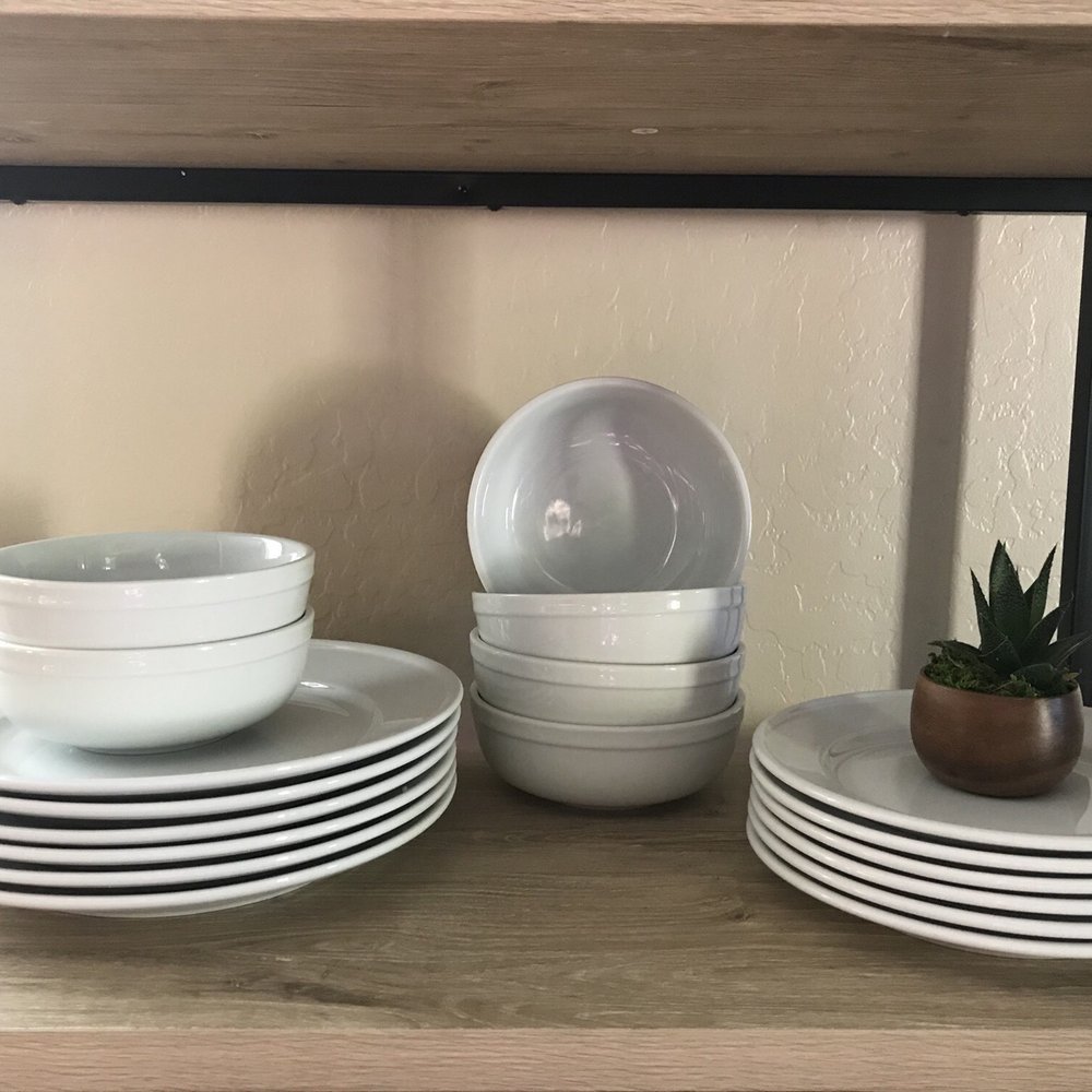 Williams-Sonoma - I ordered set of 6 each. They offer several add on items such as; mugs, soup bowls, serving platter, etc. - Kitchen & Bath Near Me - Phoenix, Arizona