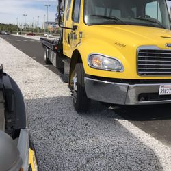Merced City Tow - Here to jumpstart the battery. We left the headlights on this morning.