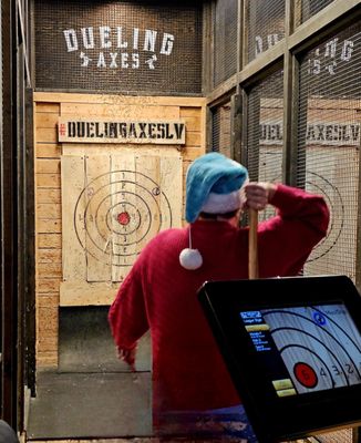 Dueling Axes Las Vegas | Axe Throwing Bar by null