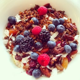 Granola and yogurt! (Available for breakfast) Granola and yogurt! (Available for breakfast)