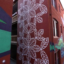 Leaves Mural