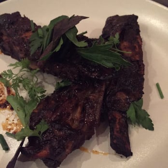 Charcoal Venice - Lamb ribs; order two. - New American Near Me - Venice, California Charcoal Venice - Lamb ribs; order two. - New American Near Me - Venice, California