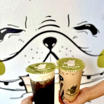 Bobapop Tea Bar - Roasted Oolong Milk Tea and Bobapop Milk Tea - Bubble Tea Near Me - Costa Mesa, California