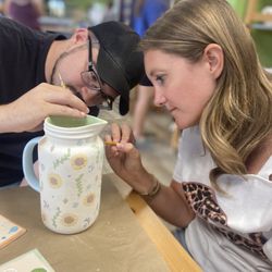 Pitcher painting