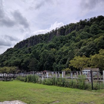 Palisades Interstate Park Commission - View up from the Alpine Picnic Area - Hiking Near Me - Alpine, New Jersey