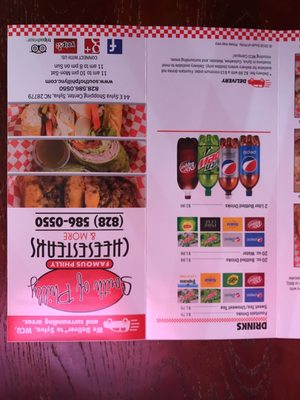 Menu photo 2 South of Philly Sylva, NC Menu photo 2 South of Philly Sylva, NC