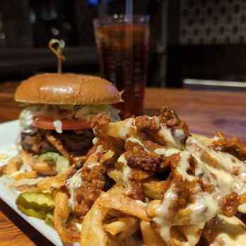 BRU Burger Bar - Cincinnati - Mexicali burger with chili fries for the win. - Burgers Near Me - Cincinnati, Ohio BRU Burger Bar - Cincinnati - Mexicali burger with chili fries for the win. - Burgers Near Me - Cincinnati, Ohio