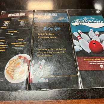 SnoCap Lanes - Menu as of 08/29 - Bowling Near Me - Ephraim, Utah SnoCap Lanes - Menu as of 08/29 - Bowling Near Me - Ephraim, Utah