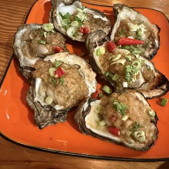Tipsy Nine - Oysters grilled - Chinese Near Me - Houston, Texas