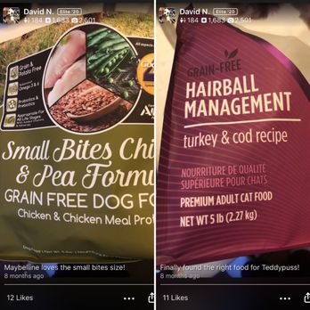 Pet Food Express - I couldn't remember the brand names of my animals' food however, found them on my Yelp posts! - Pet Stores Near Me - Lafayette, California