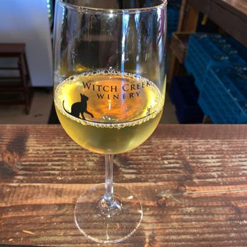 Witch Creek Winery - Tropical Sunset cut with Chardonnay. Delicious "Frankenwine!" - Wine Bars Near Me - Carlsbad, California